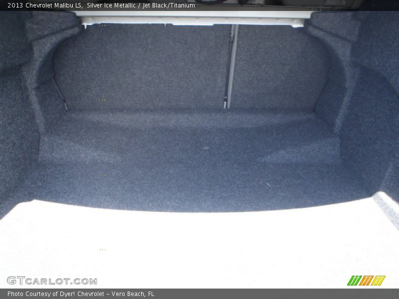 Silver Ice Metallic / Jet Black/Titanium 2013 Chevrolet Malibu LS