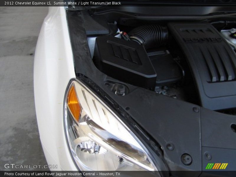 Summit White / Light Titanium/Jet Black 2012 Chevrolet Equinox LS