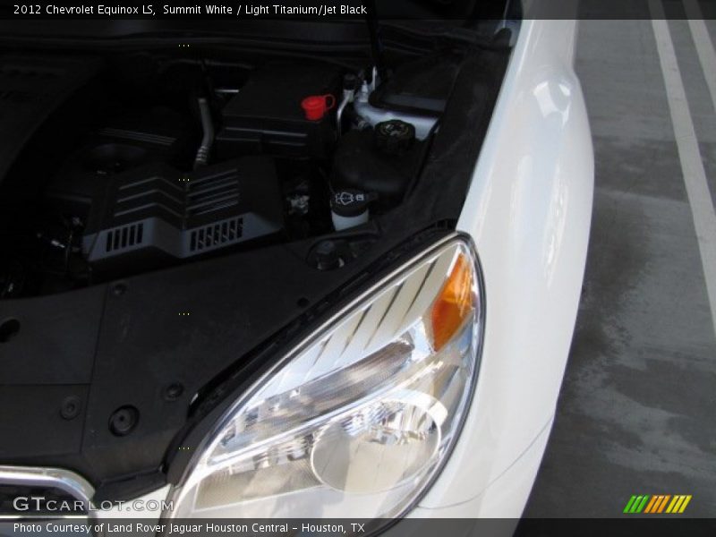 Summit White / Light Titanium/Jet Black 2012 Chevrolet Equinox LS