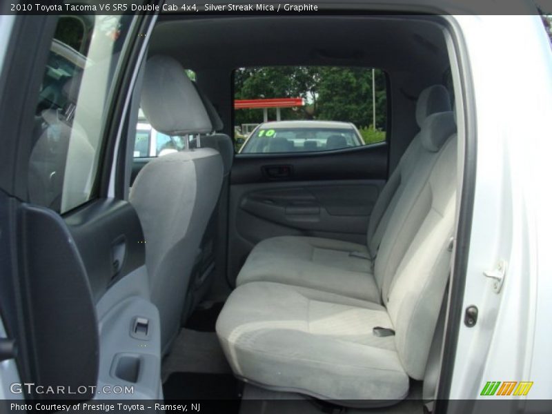 Silver Streak Mica / Graphite 2010 Toyota Tacoma V6 SR5 Double Cab 4x4
