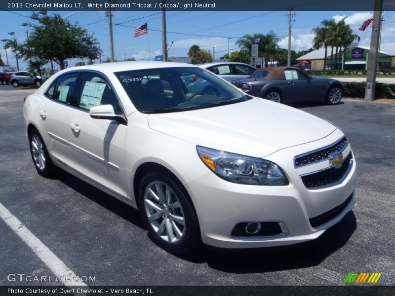 Front 3/4 View of 2013 Malibu LT