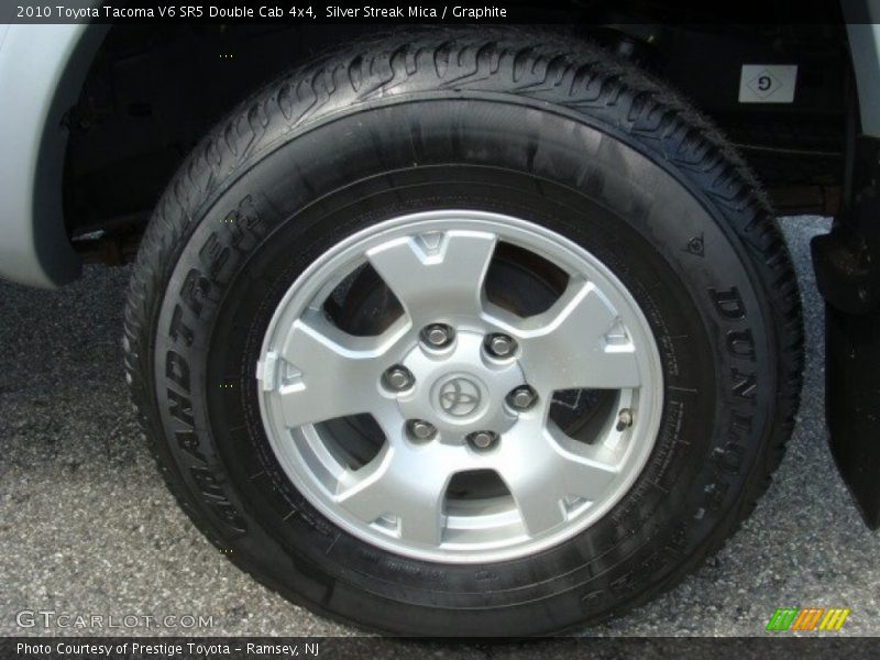 Silver Streak Mica / Graphite 2010 Toyota Tacoma V6 SR5 Double Cab 4x4