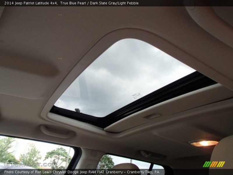 True Blue Pearl / Dark Slate Gray/Light Pebble 2014 Jeep Patriot Latitude 4x4