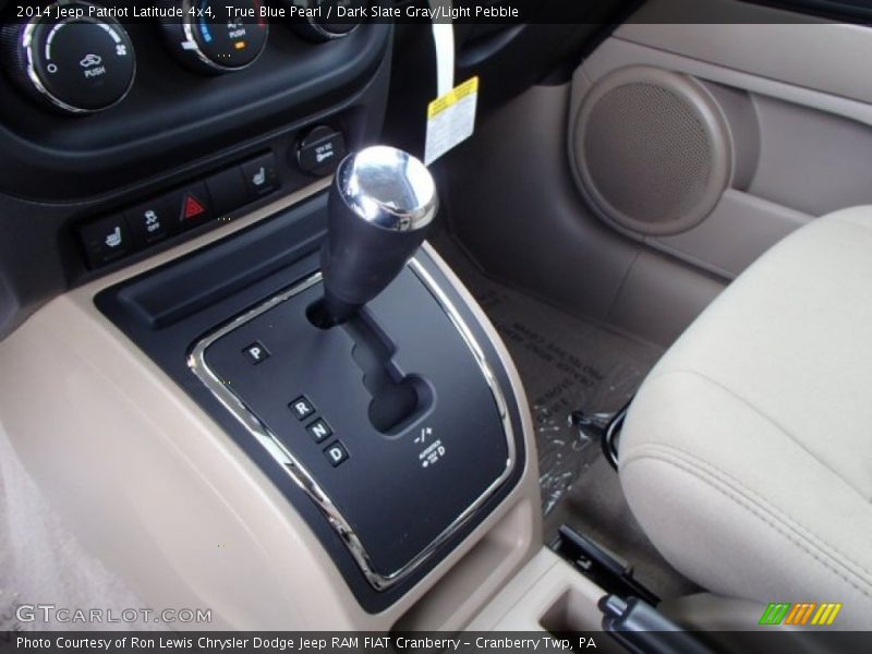 True Blue Pearl / Dark Slate Gray/Light Pebble 2014 Jeep Patriot Latitude 4x4