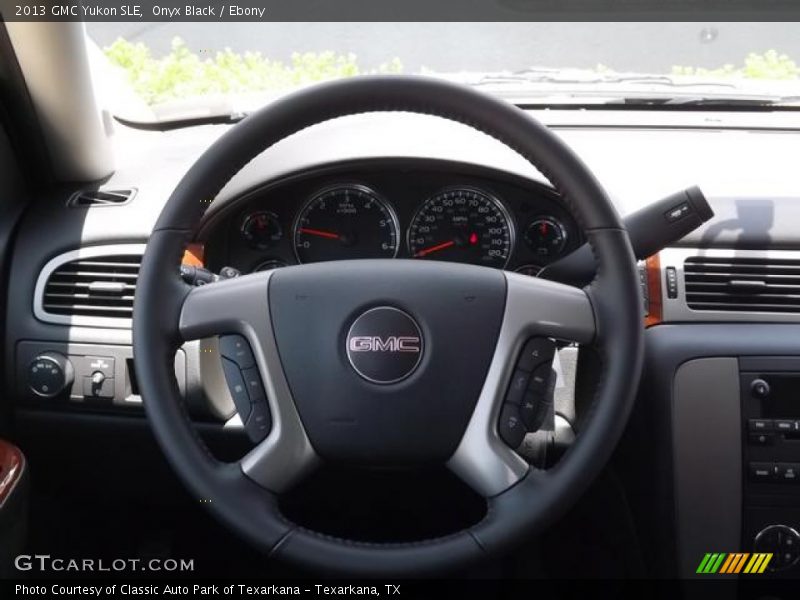 Onyx Black / Ebony 2013 GMC Yukon SLE