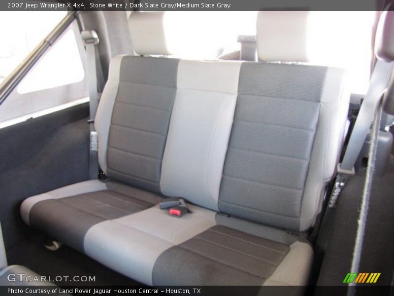 Stone White / Dark Slate Gray/Medium Slate Gray 2007 Jeep Wrangler X 4x4