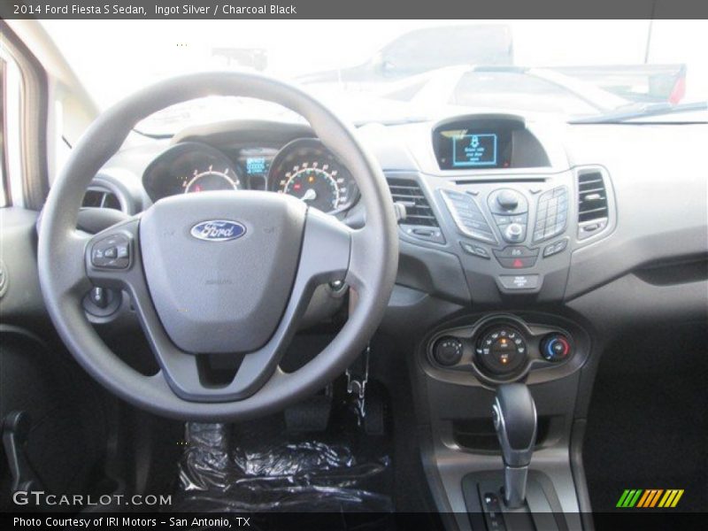 Dashboard of 2014 Fiesta S Sedan