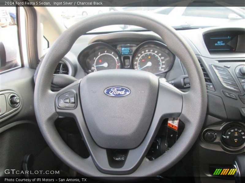  2014 Fiesta S Sedan Steering Wheel