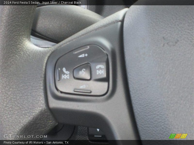 Controls of 2014 Fiesta S Sedan