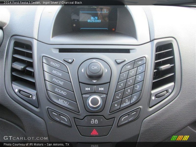 Controls of 2014 Fiesta S Sedan