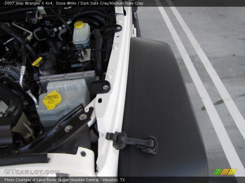 Stone White / Dark Slate Gray/Medium Slate Gray 2007 Jeep Wrangler X 4x4