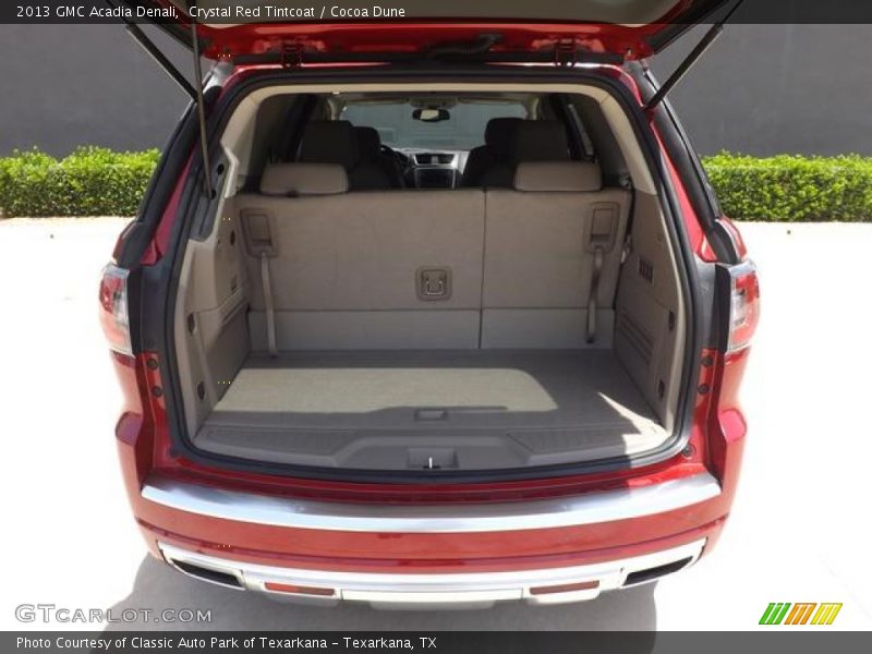 Crystal Red Tintcoat / Cocoa Dune 2013 GMC Acadia Denali