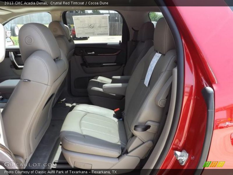 Crystal Red Tintcoat / Cocoa Dune 2013 GMC Acadia Denali