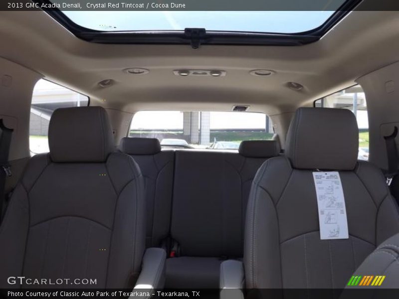 Crystal Red Tintcoat / Cocoa Dune 2013 GMC Acadia Denali