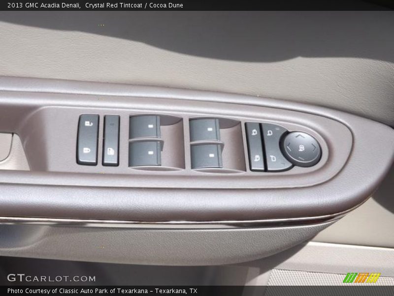 Crystal Red Tintcoat / Cocoa Dune 2013 GMC Acadia Denali