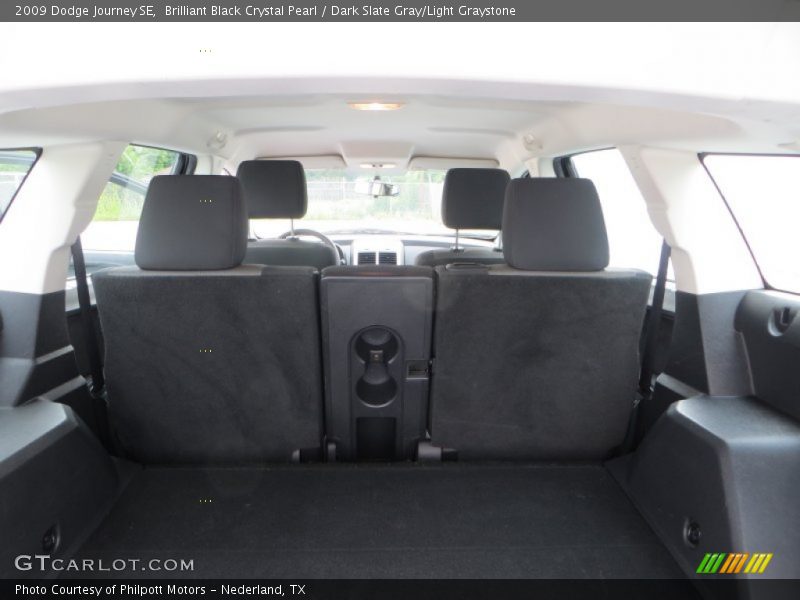 Brilliant Black Crystal Pearl / Dark Slate Gray/Light Graystone 2009 Dodge Journey SE