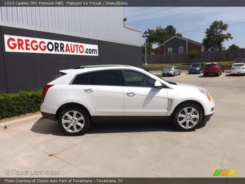 Platinum Ice Tricoat / Shale/Ebony 2013 Cadillac SRX Premium FWD