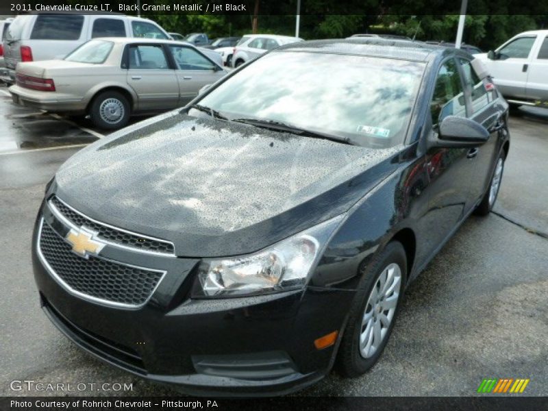 Black Granite Metallic / Jet Black 2011 Chevrolet Cruze LT
