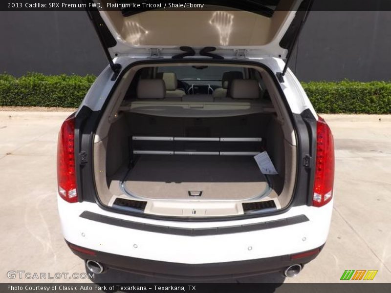 Platinum Ice Tricoat / Shale/Ebony 2013 Cadillac SRX Premium FWD