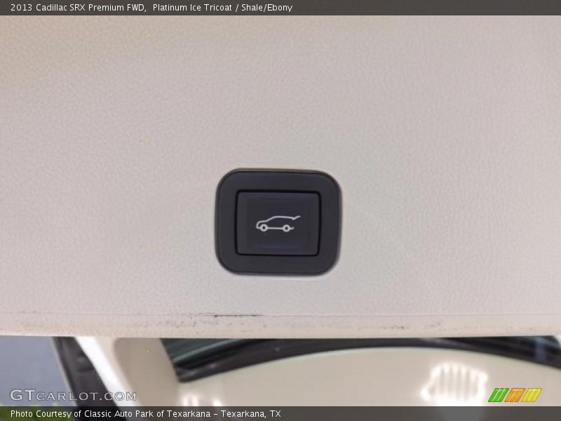 Platinum Ice Tricoat / Shale/Ebony 2013 Cadillac SRX Premium FWD