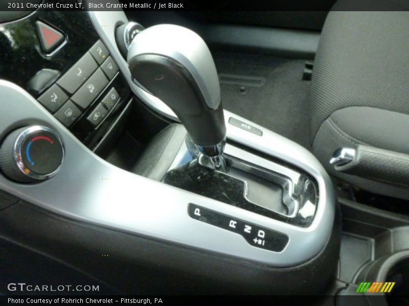Black Granite Metallic / Jet Black 2011 Chevrolet Cruze LT