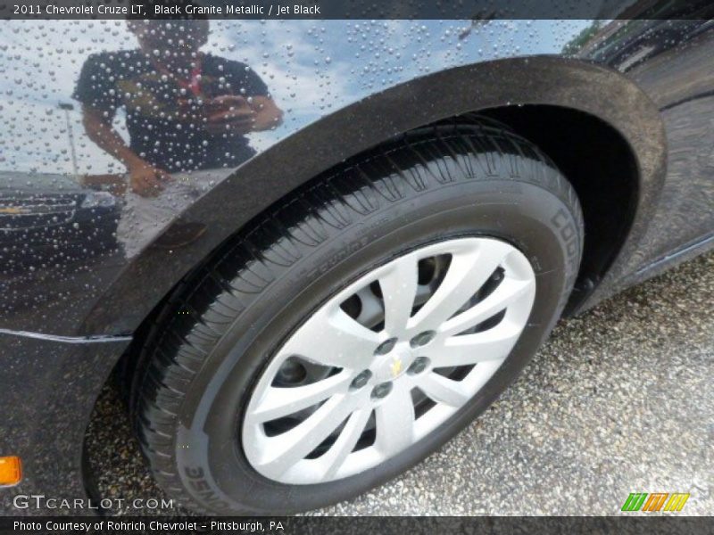 Black Granite Metallic / Jet Black 2011 Chevrolet Cruze LT