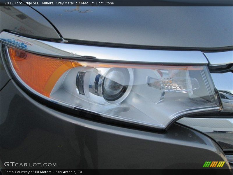 Mineral Gray Metallic / Medium Light Stone 2013 Ford Edge SEL