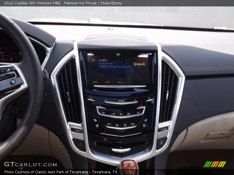 Platinum Ice Tricoat / Shale/Ebony 2013 Cadillac SRX Premium FWD