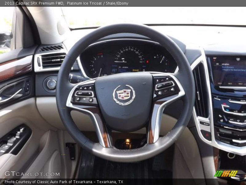 Platinum Ice Tricoat / Shale/Ebony 2013 Cadillac SRX Premium FWD