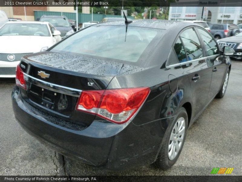 Black Granite Metallic / Jet Black 2011 Chevrolet Cruze LT