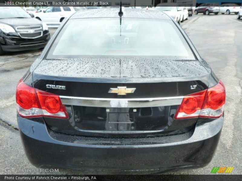 Black Granite Metallic / Jet Black 2011 Chevrolet Cruze LT