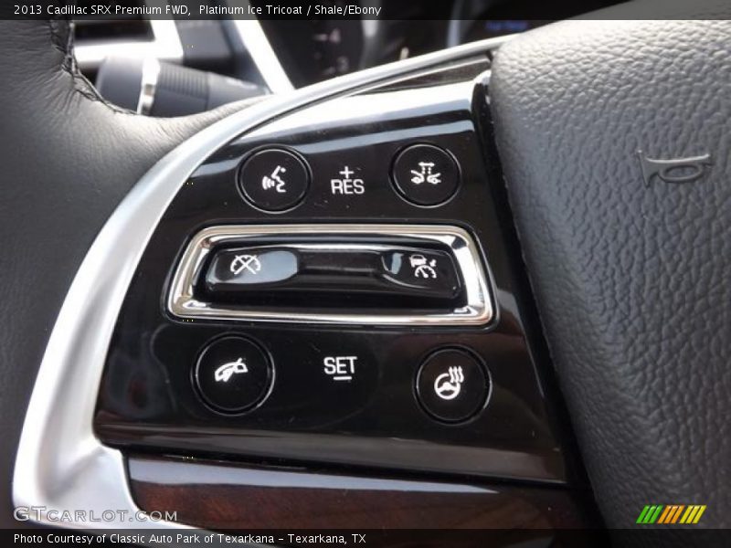 Platinum Ice Tricoat / Shale/Ebony 2013 Cadillac SRX Premium FWD