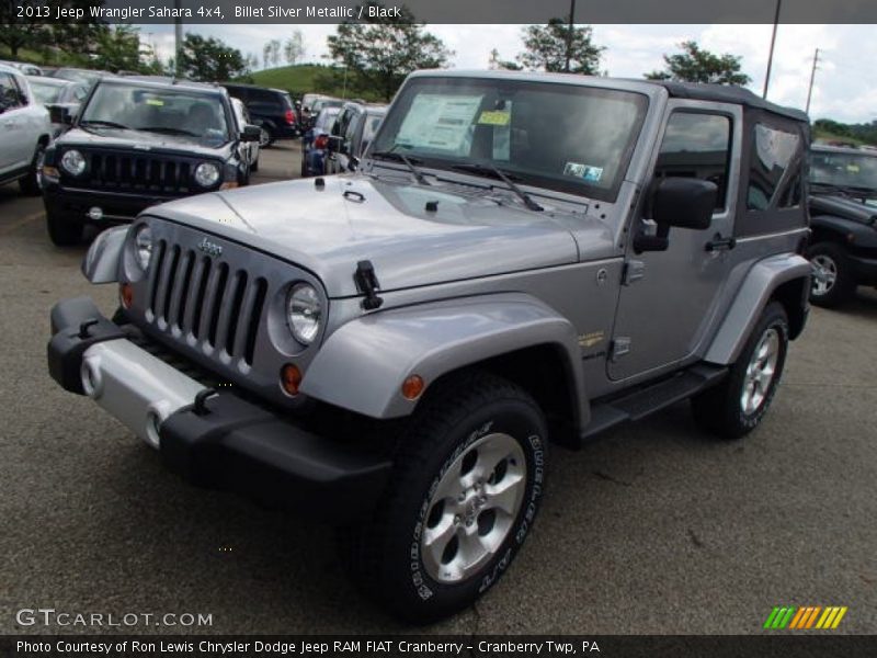 Billet Silver Metallic / Black 2013 Jeep Wrangler Sahara 4x4