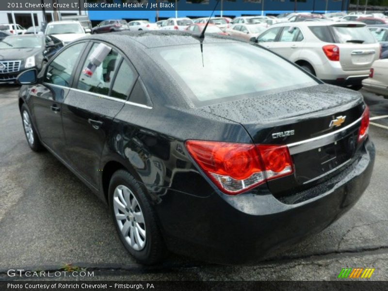 Black Granite Metallic / Jet Black 2011 Chevrolet Cruze LT