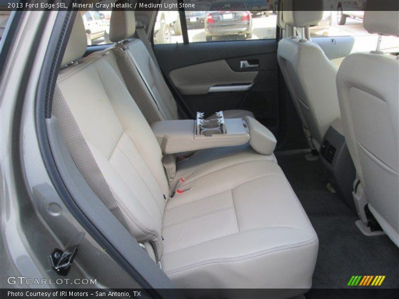 Mineral Gray Metallic / Medium Light Stone 2013 Ford Edge SEL