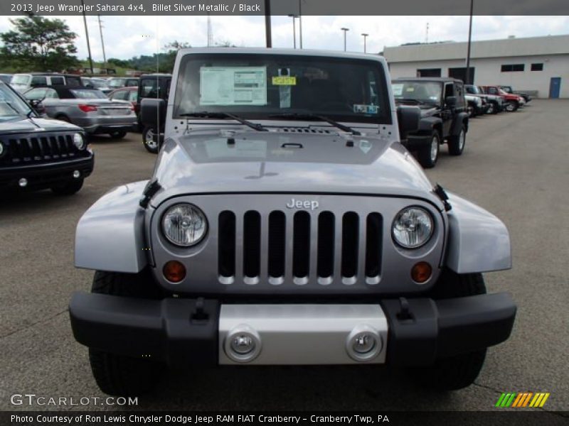 Billet Silver Metallic / Black 2013 Jeep Wrangler Sahara 4x4