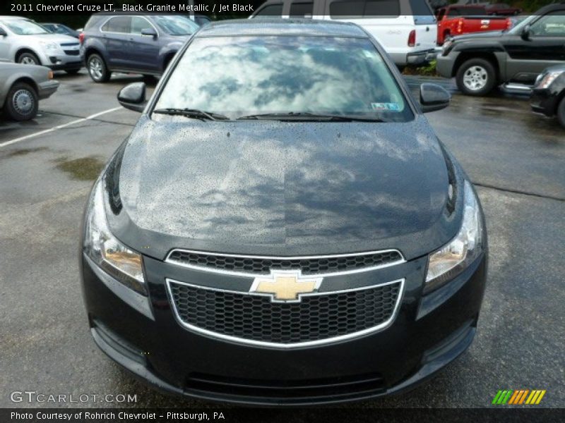 Black Granite Metallic / Jet Black 2011 Chevrolet Cruze LT