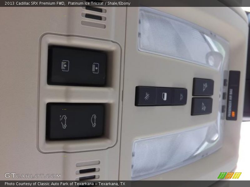 Platinum Ice Tricoat / Shale/Ebony 2013 Cadillac SRX Premium FWD