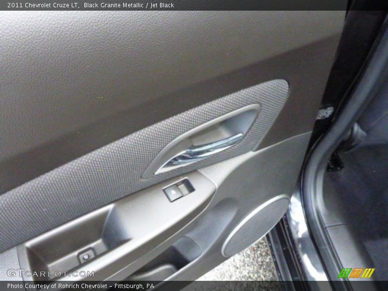 Black Granite Metallic / Jet Black 2011 Chevrolet Cruze LT