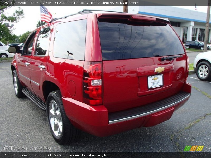 Crystal Red Tintcoat / Light Cashmere/Dark Cashmere 2013 Chevrolet Tahoe LTZ 4x4