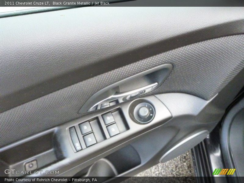 Black Granite Metallic / Jet Black 2011 Chevrolet Cruze LT