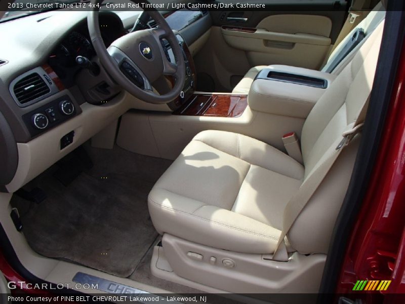 Crystal Red Tintcoat / Light Cashmere/Dark Cashmere 2013 Chevrolet Tahoe LTZ 4x4
