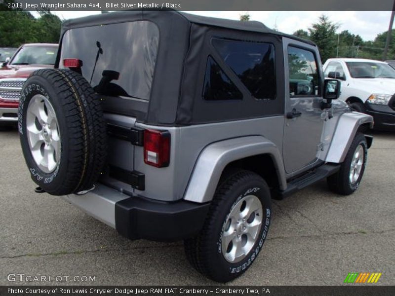 Billet Silver Metallic / Black 2013 Jeep Wrangler Sahara 4x4