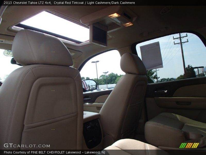 Crystal Red Tintcoat / Light Cashmere/Dark Cashmere 2013 Chevrolet Tahoe LTZ 4x4