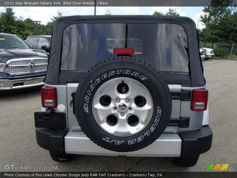 Billet Silver Metallic / Black 2013 Jeep Wrangler Sahara 4x4