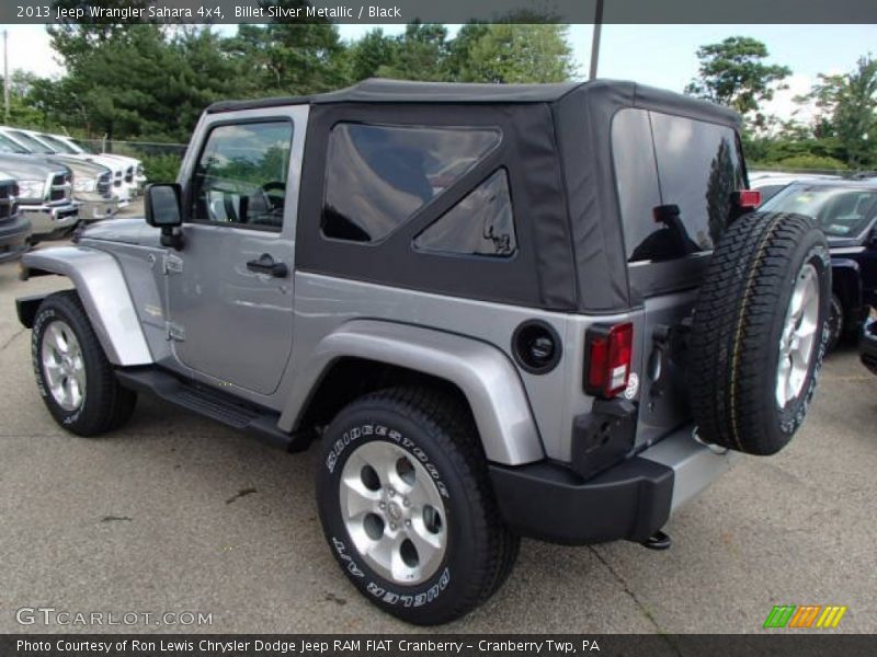 Billet Silver Metallic / Black 2013 Jeep Wrangler Sahara 4x4