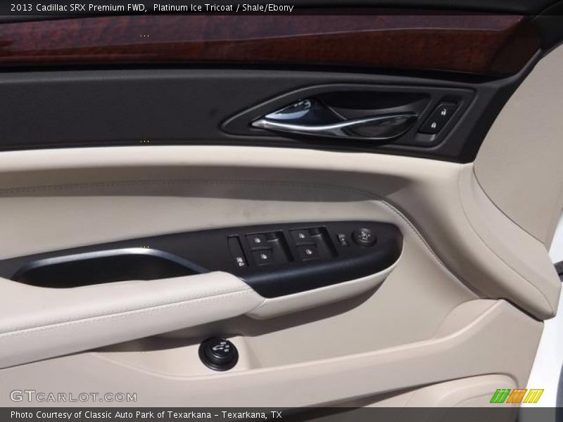 Platinum Ice Tricoat / Shale/Ebony 2013 Cadillac SRX Premium FWD