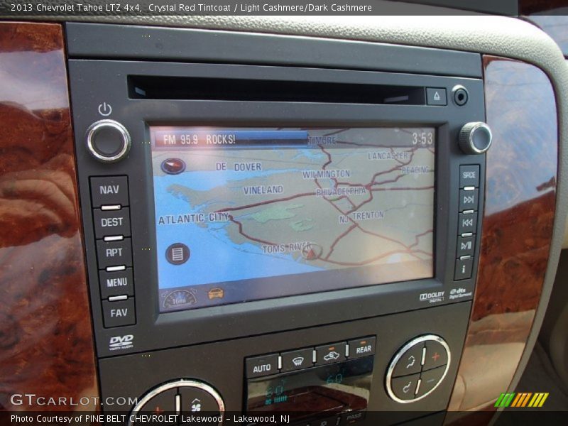 Crystal Red Tintcoat / Light Cashmere/Dark Cashmere 2013 Chevrolet Tahoe LTZ 4x4