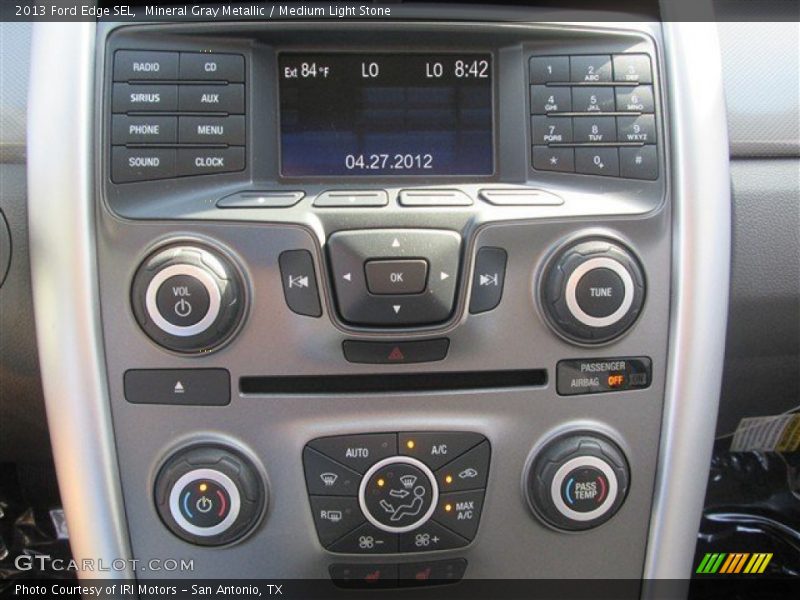 Mineral Gray Metallic / Medium Light Stone 2013 Ford Edge SEL