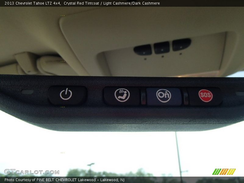 Crystal Red Tintcoat / Light Cashmere/Dark Cashmere 2013 Chevrolet Tahoe LTZ 4x4